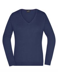 Strickpullover Damen Dunkelblau